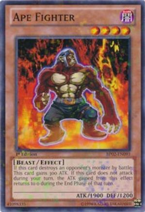 Ape Fighter [BP02-EN093] Mosaic Rare