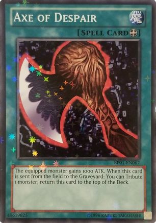 Axe of Despair [BP01-EN067] Starfoil Rare