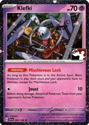 Klefki 096/198  - Holofoil Prize Pack Series Cards - Rare