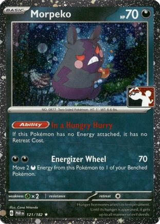 Morpeko 121/182  - Holofoil Prize Pack Series Cards - Rare