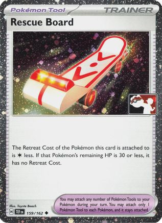 Rescue Board 159/162  - Holofoil Prize Pack Series Cards - Uncommon