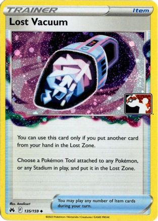Lost Vacuum 135/159  - Holofoil Prize Pack Series Cards - Uncommon
