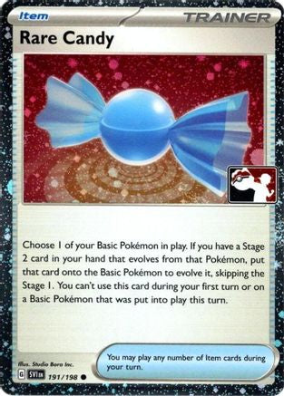 Rare Candy 191/198  - Holofoil Prize Pack Series Cards - Common