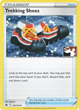 Trekking Shoes 145/159  - Holofoil Prize Pack Series Cards - Uncommon