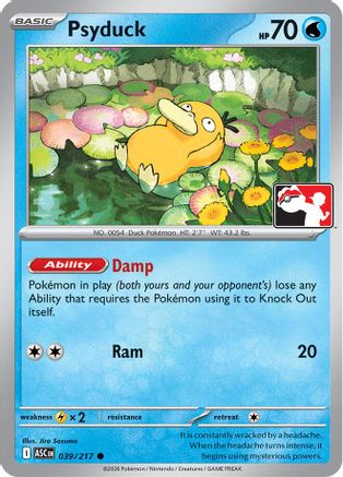 Psyduck 039/217  Prize Pack Series Cards - Common