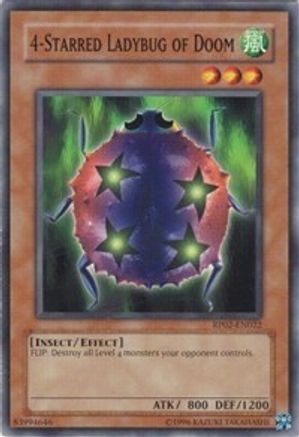 4-Starred Ladybug of Doom [RP02-EN022] Common