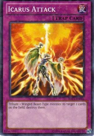 Icarus Attack [BATT-EN004] Starfoil Rare