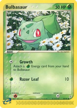 Bulbasaur 039/95  Team Magma vs Team Aqua - Common