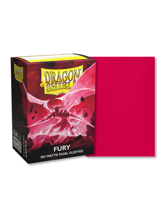 Dragon Shield - 100ct Standard Size - Dual - Fury Matte