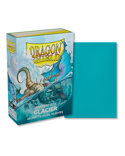 Dragon Shield - 60ct Japanese Size - Dual - Glacier Matte