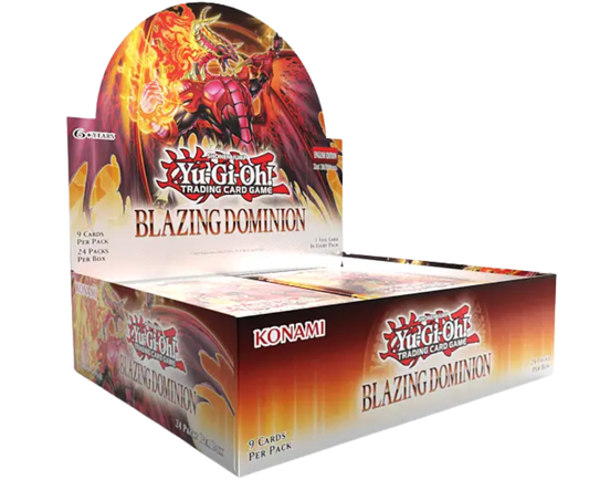 Yugioh - Blazing Dominion Booster Box - 1st Edition (Pre-Order)