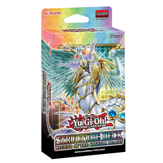 YUGIOH - STRUCTURE DECK: LEGEND OF THE CRYSTAL BEASTS