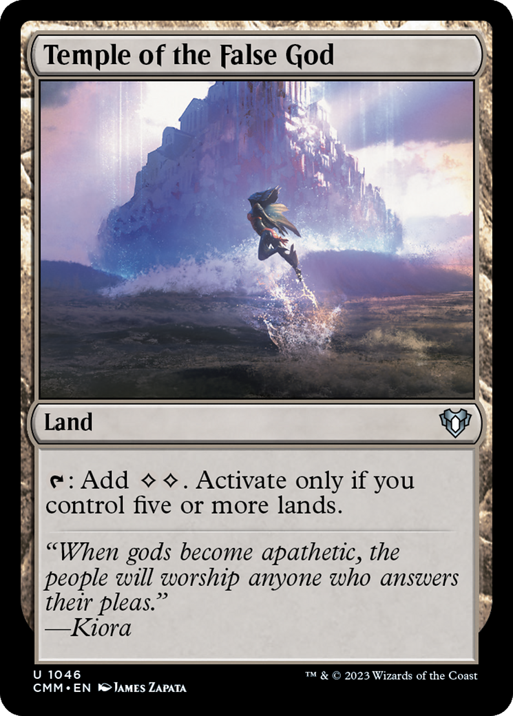 Temple of the False God [Commander Masters]